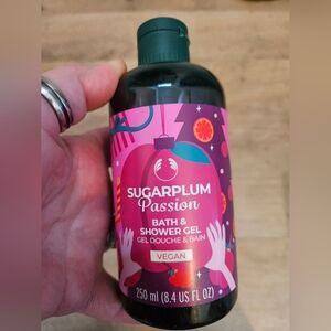 NIP Sugarplum Passion Bath & Shower Gel - Vegan, Pink & Green